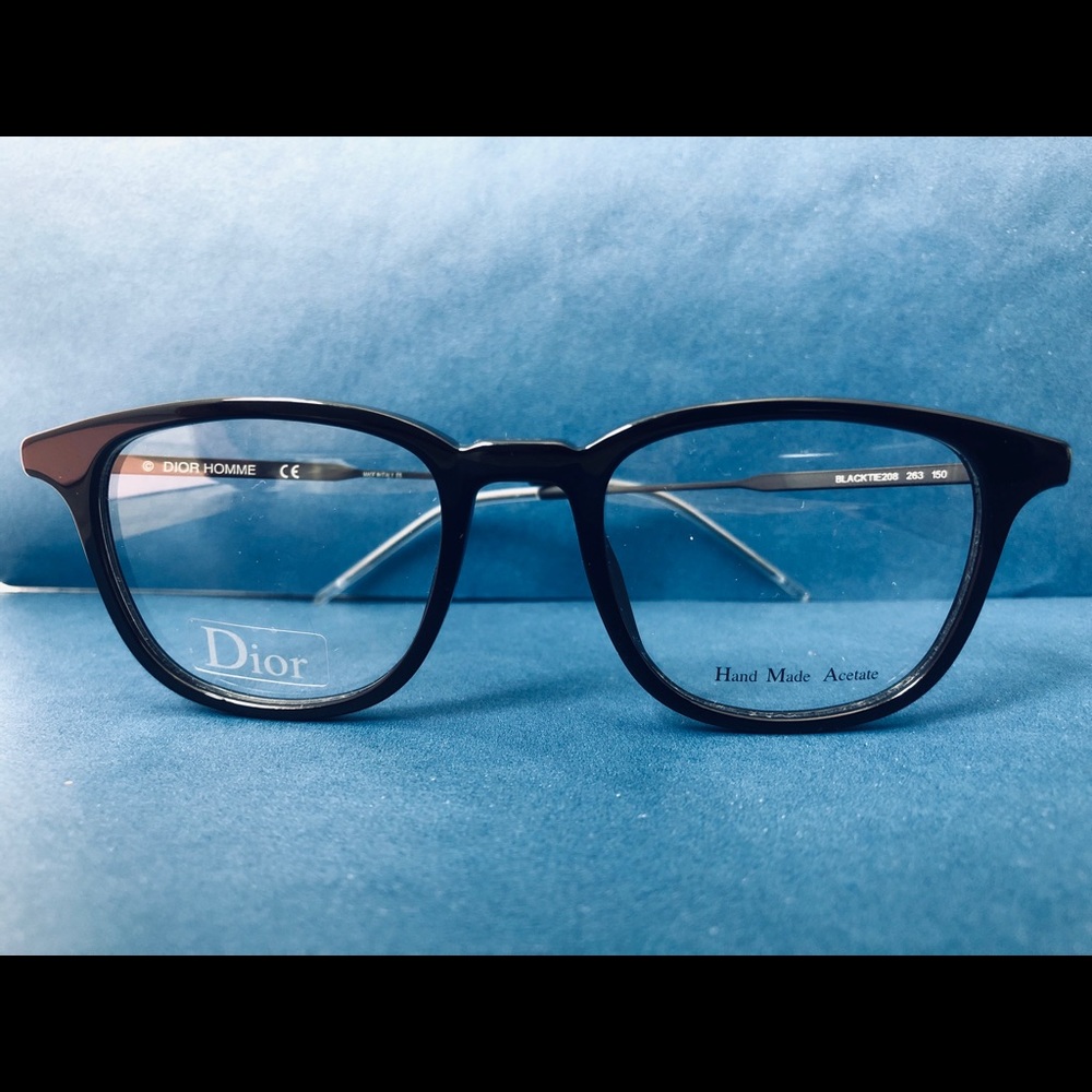 Dior Homme Blacktie 208 Matte Black Eyeglasses